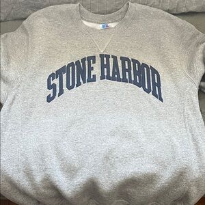 Russell Athletic Gray Crewneck Sweater